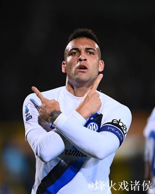 劳塔罗传射立功助国米登顶，荣膺意甲官方全场最佳球员