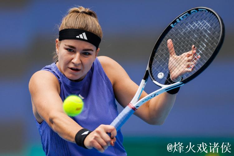 中网穆霍娃三连胜萨巴伦卡 奥运冠军进女双四强